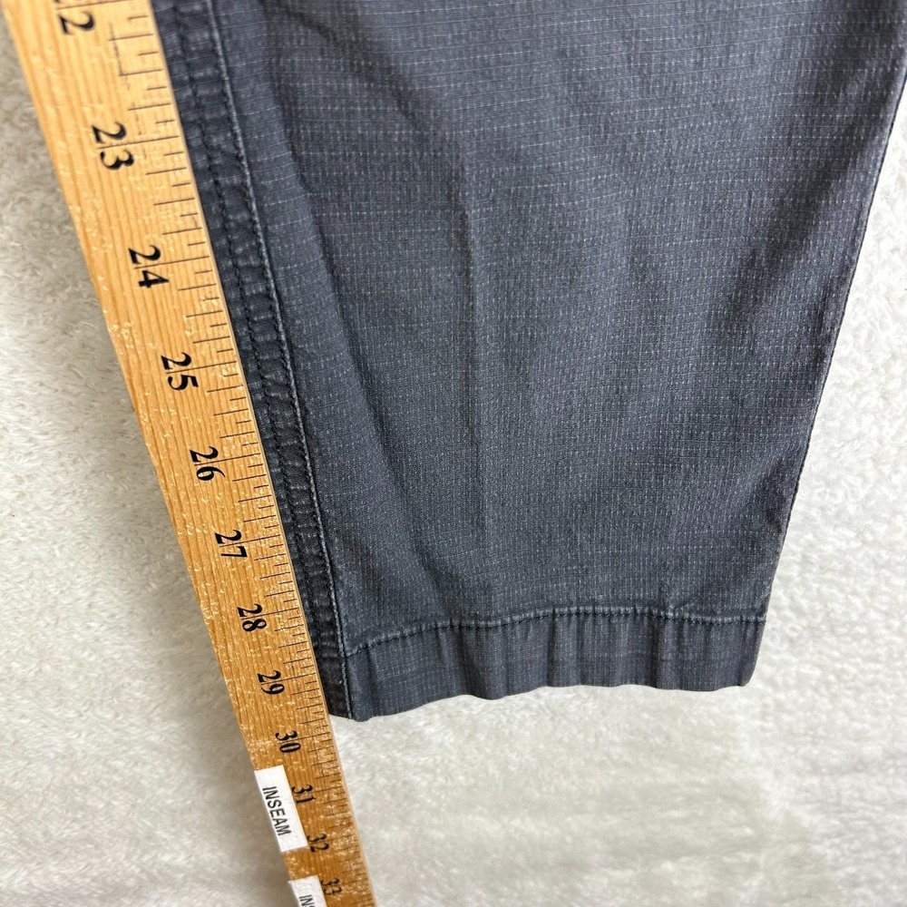 Vuori Ripstop Climber Pants Mens Size M Black Tapered Fit Drawstring "Read" - Picture 12 of 16